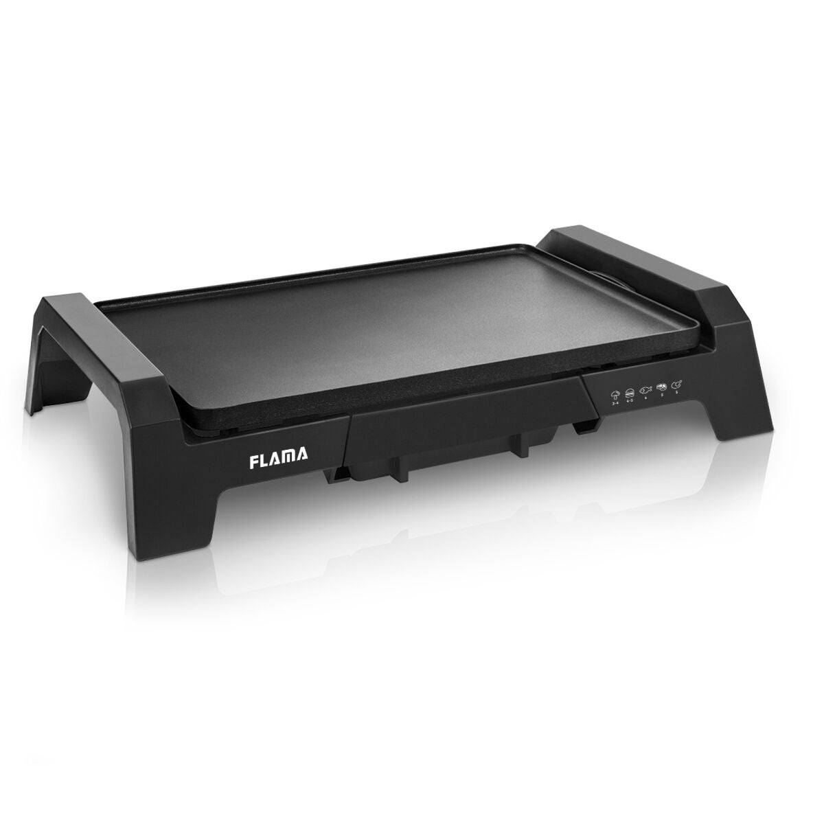 Electric grills, griddles, raclette grills and baking stones
