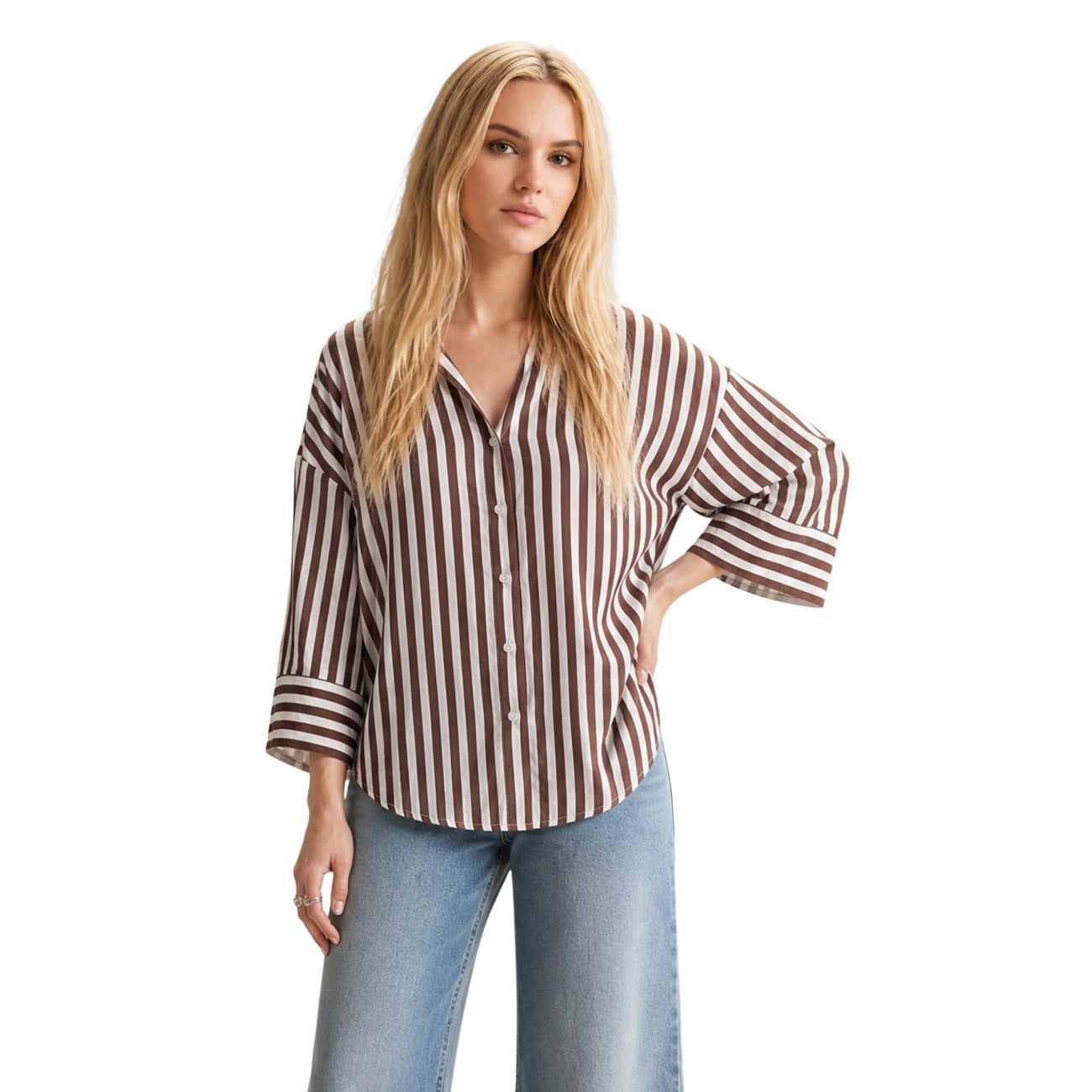 Jacqueline De Yong  Women Shirt