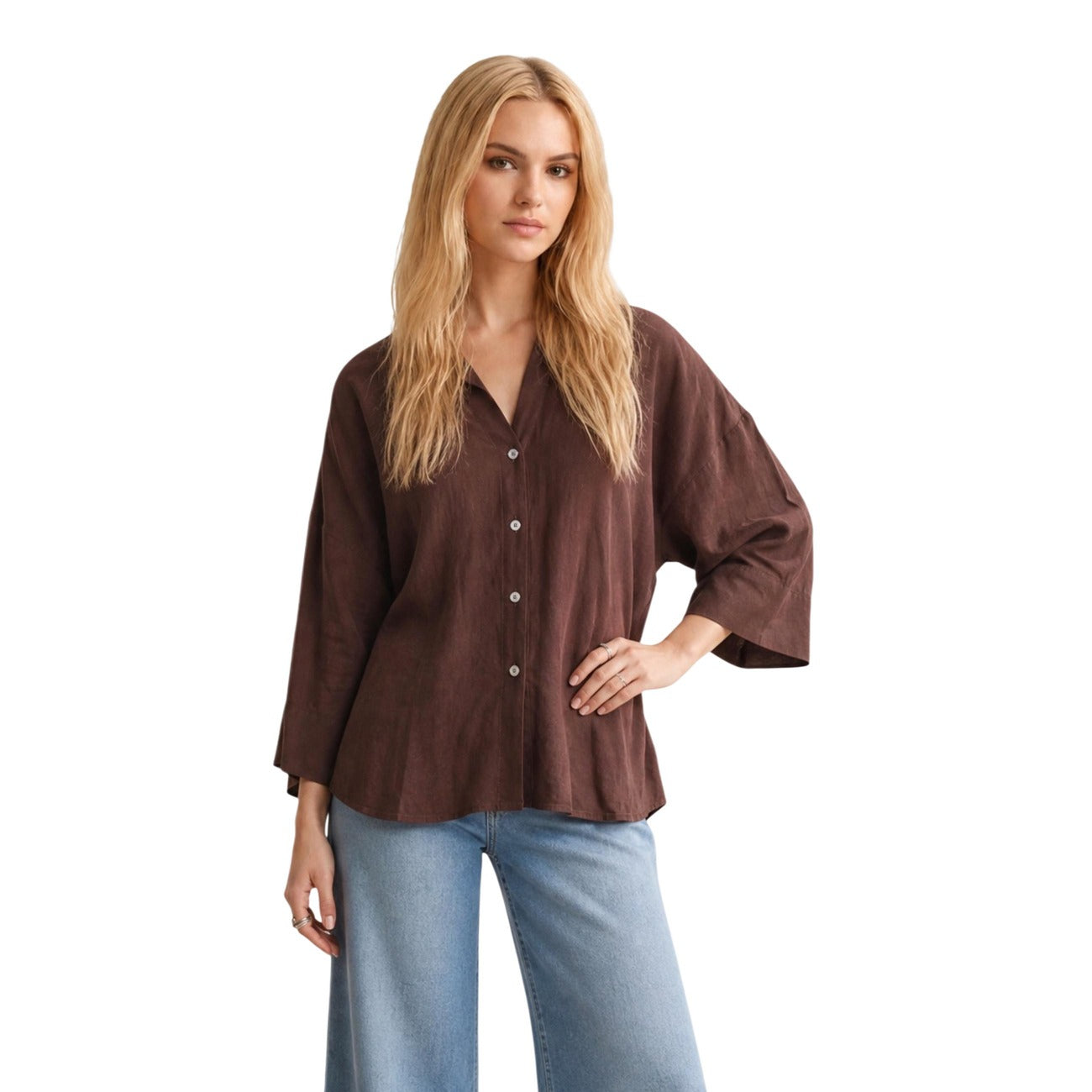 Jacqueline De Yong  Women Shirt
