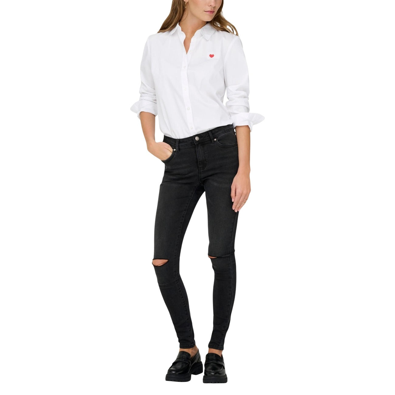 Jacqueline De Yong  Women Shirt