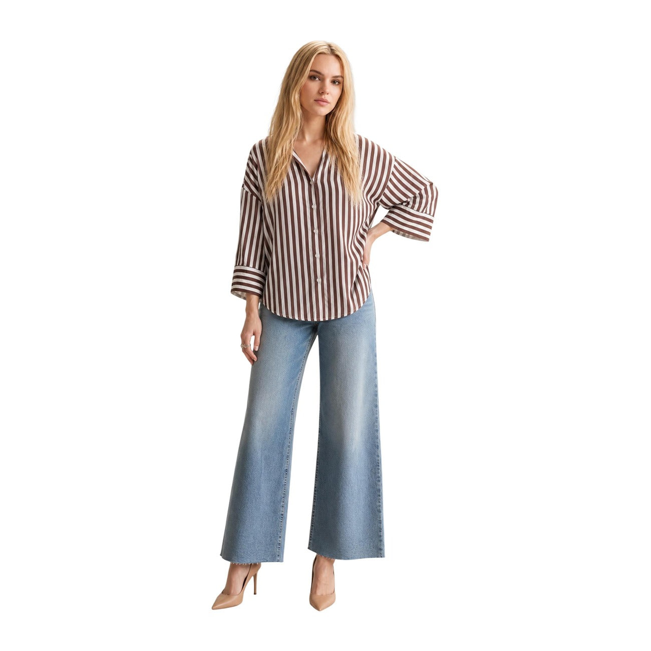 Jacqueline De Yong  Women Shirt